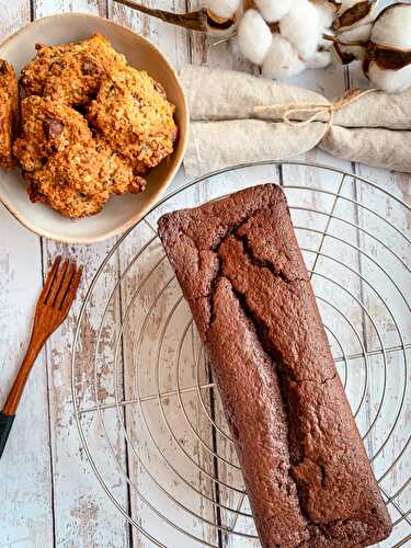 Cake chocolat compote