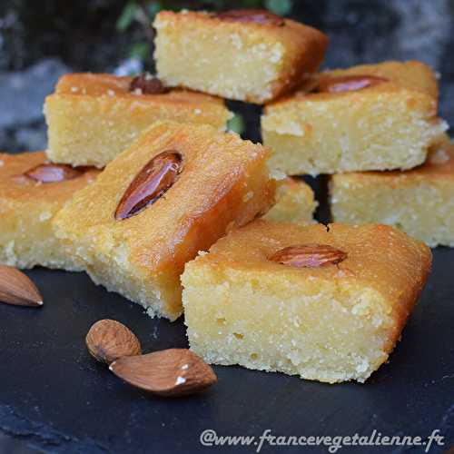 Basboussa (végétalien, vegan) ?