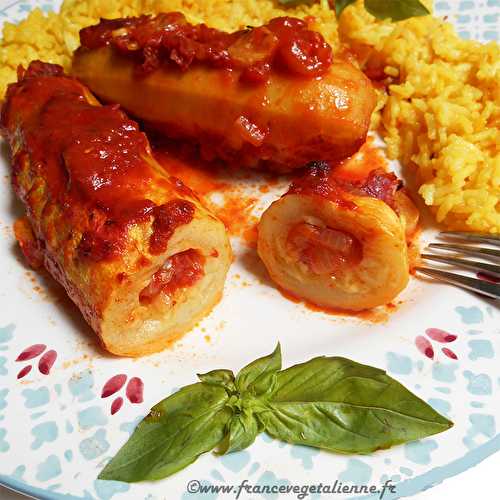 Cannelloni de courgettes (végétalien, vegan) ?