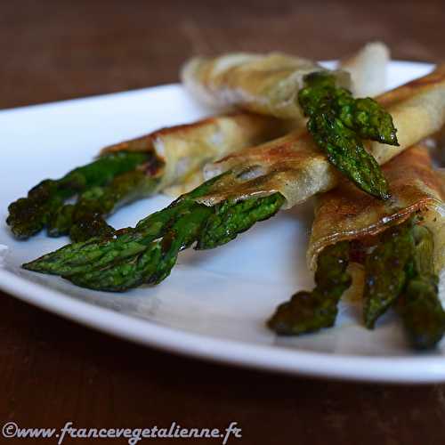 Croustillant d'asperge (végétalien, vegan) ?