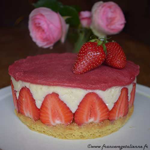 Fraisier (végétalien, vegan) ?