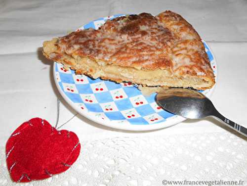 Galette des rois façon pithiviers feuilleté (végétalien, vegan) ?