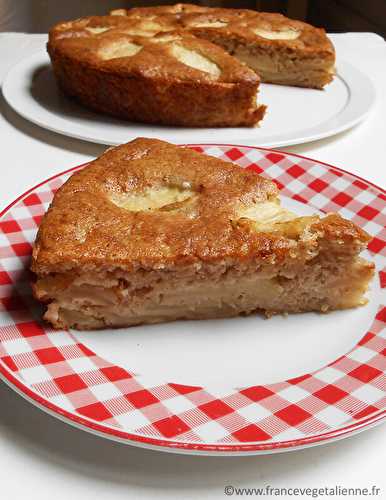 Gâteau normand aux pommes (végétalien, vegan) ?