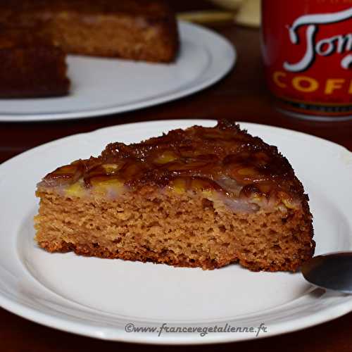 Gâteau renversé à la banane (végétalien, vegan) ?