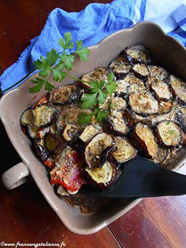 Gratin d'aubergines à la languedocienne (végétalien, vegan) ?