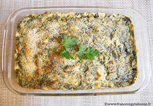 Gratin d'herbes (végétalien, vegan) ?