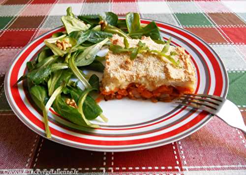 Hachis parmentier aux légumes (végétalien; vegan) ?