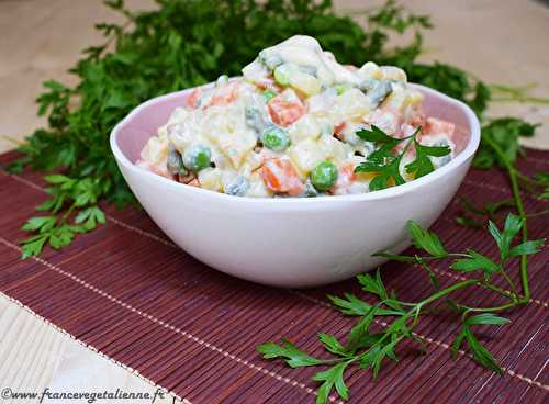 Macédoine de légumes (végétalien, vegan) ?