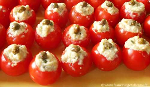 Mini tomates farcies (végétalien, vegan) ?