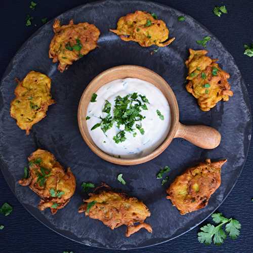 Oignons bhaji (beignets d?oignons) (végétalien, vegan) ?