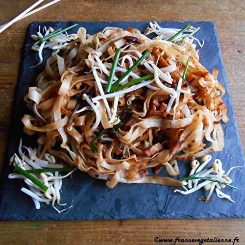 Pad thai (végétalien, vegan) ?