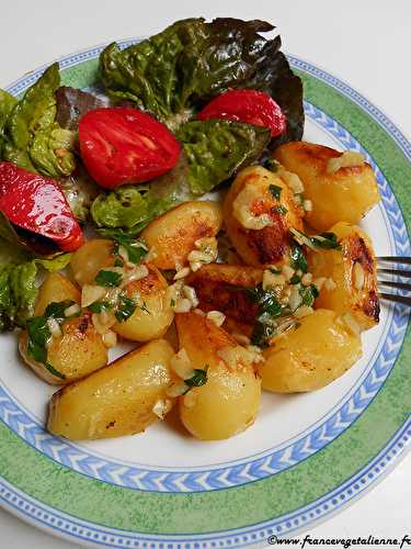 Pommes de terre à l'échirlète (végétalien, vegan) ?