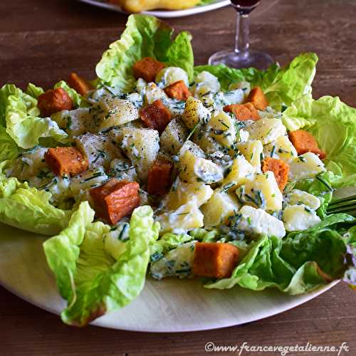 Salade cauchoise (végétalien, vegan) ? France végétalienne