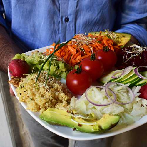 Salade gourmande (végétalien, vegan) ?