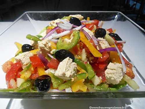 Salade grecque (végétalien, vegan) ? France végétalienne