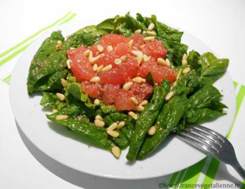 Salade "Nénuphar" (végétalien, vegan) ?
