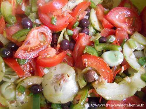 Salade niçoise (végétalien, vegan) ? France végétalienne