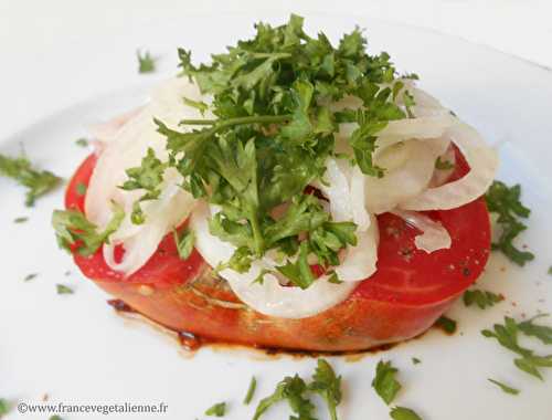 Steak de tomate (végétalien, vegan) ?