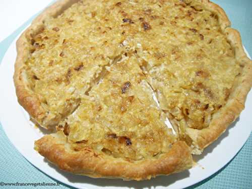 Tarte à l'oignon (végétalien, vegan) ?