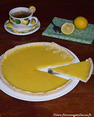 Tarte au citron (végétalien, vegan) ?