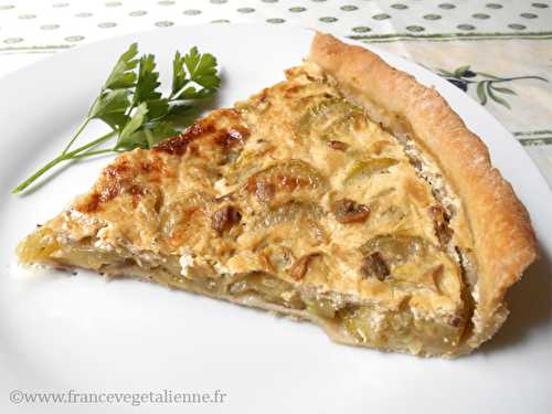 Tarte aux courgettes (végétalien, vegan) ?