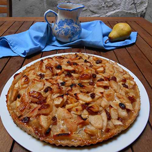 Tarte aux poires à la genevoise (végétalien, vegan) ?