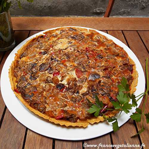 Tarte de polenta aux légumes (végétalien, vegan, sans gluten) ?