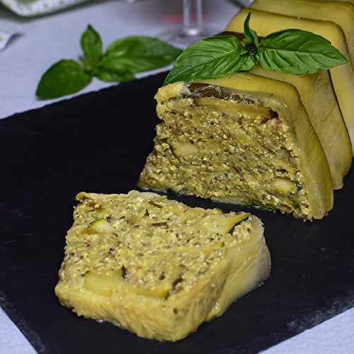 Terrine de courgette (végétalien, vegan) ?