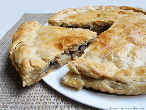 Tourte aux champignons (végétalien, vegan) ?