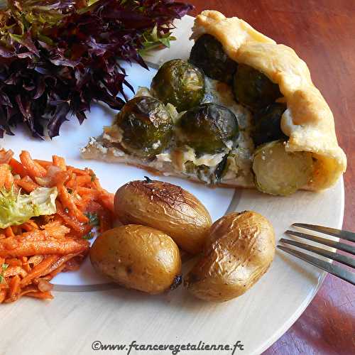 Tourte aux choux de Bruxelles (végétalien, vegan) ?