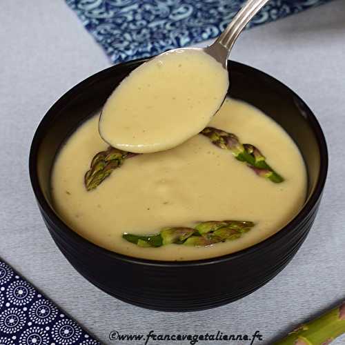 Velouté d'asperge (végétalien, vegan) ?