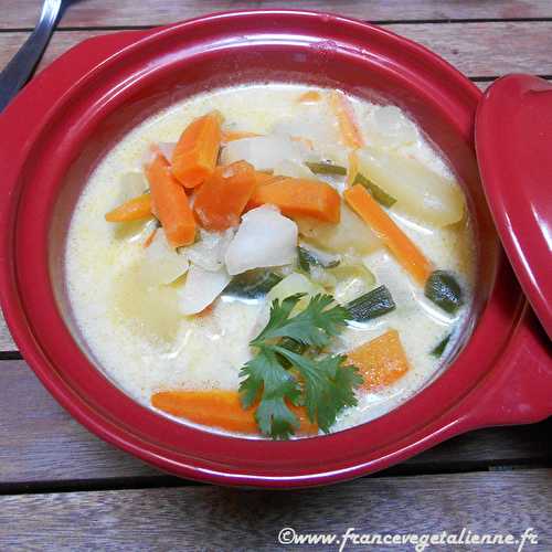 Waterzoi de légumes (végétalien, vegan) ?