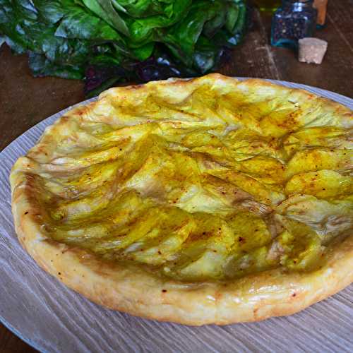 Tarte aux pommes de terre (végétalien; vegan) —