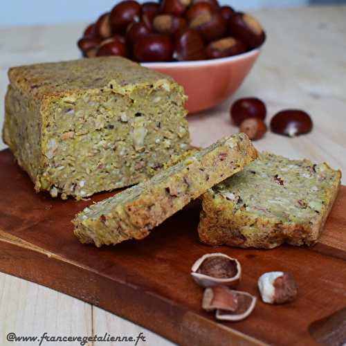 Terrine de châtaignes (végétalien, vegan) —