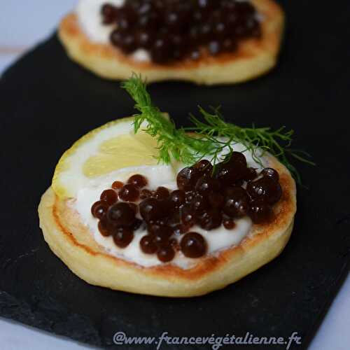 Caviar végétal (végétarien, vegan) —