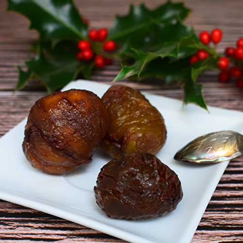 Marrons glacés (végétalien, vegan) —