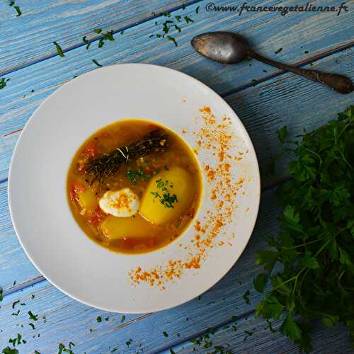 Bouillabaisse borgne (végétalien, vegan) —