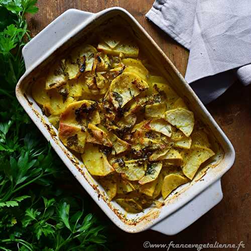 Pommes boulangères (végétalien, vegan) —