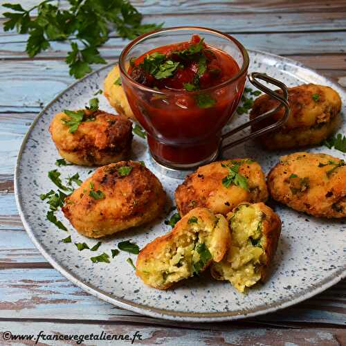 Pastéis de bacalhau (beignets de "morue" portugais) (végétalien, vegan) —