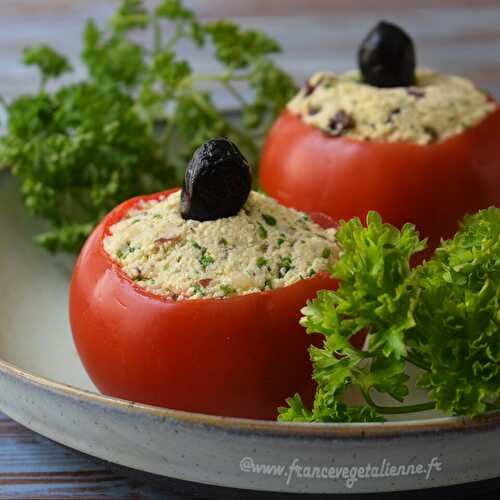 Tomates à l'antiboise (végétalien, vegan) —