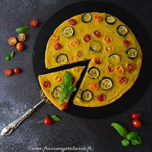 Frittata (végétalien, vegan) —