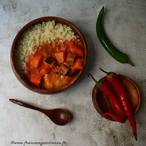 Mafé aux légumes (végétalien, vegan) —