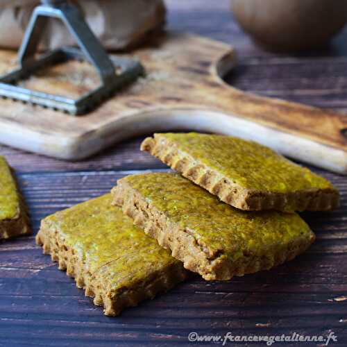 Sablés aux gaudes (végétalien, vegan) —