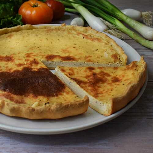 Tarte au quemeu (végétalien, vegan) —