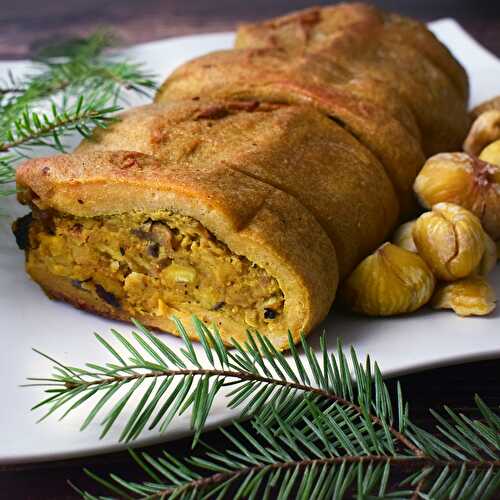 Balottine de din...gue aux marrons (végétalien, vegan) —