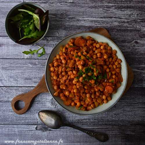 Ragoût de pois-chiches (végétalien, vegan) —