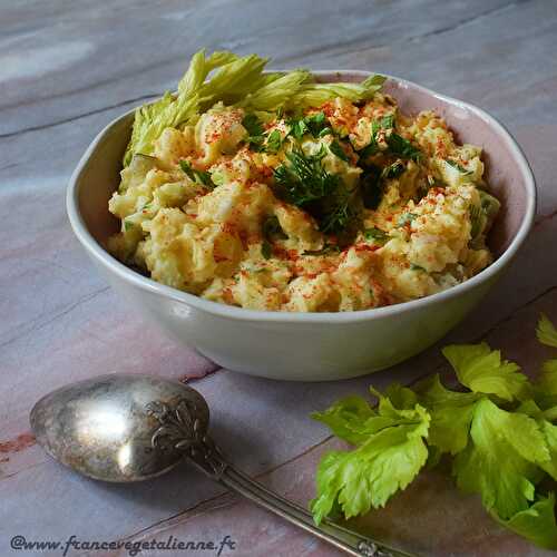 Salade de pommes de terre cajun (végétalien, vegan)