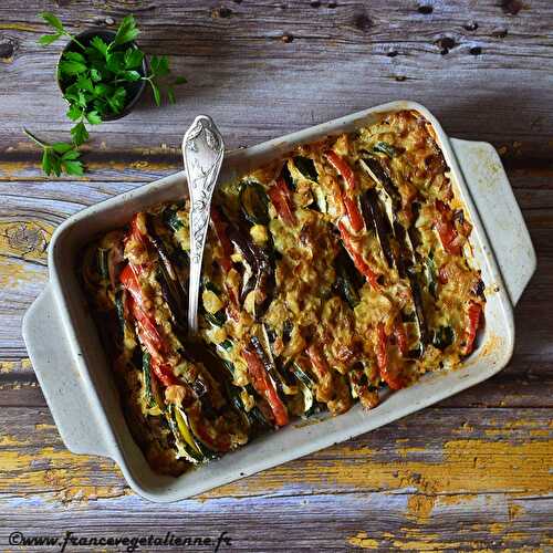 Gratin provençal (végétalien, vegan)