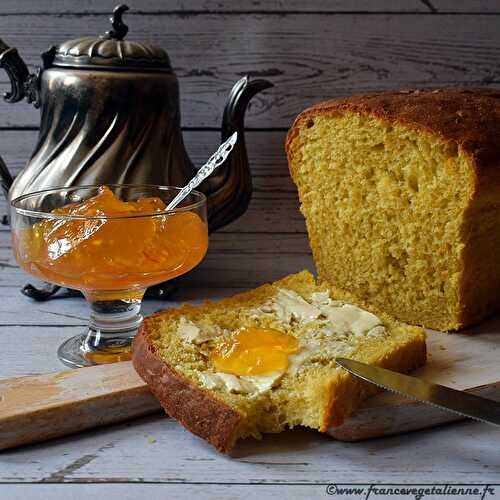 Pão de abóbora (pain à la courge) (végétalien, vegan)