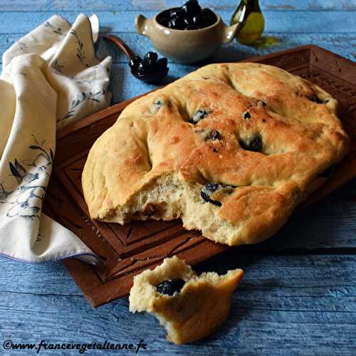 Fougasse (végétalien, vegan)